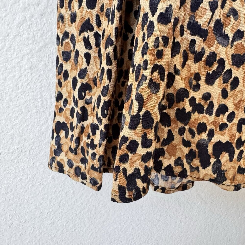Zara Trf Collection Leopard Print Mini Dress Wome… - image 5